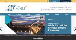 Desktop Screenshot of mines-plus.org
